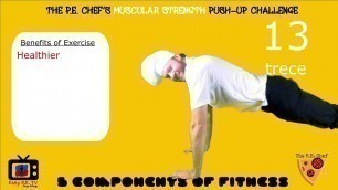 'PE Chef S6E2: Push-up CHALLENGE- Muscular Strength (5 Components of Fitness)'