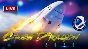 Трансляция запуска Crew Dragon с экипажем | Миссия SpaceX Demo-2 (перенос)