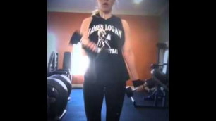 'Fitnessfashionmommyhood dumbbell cross-over bicep curls'