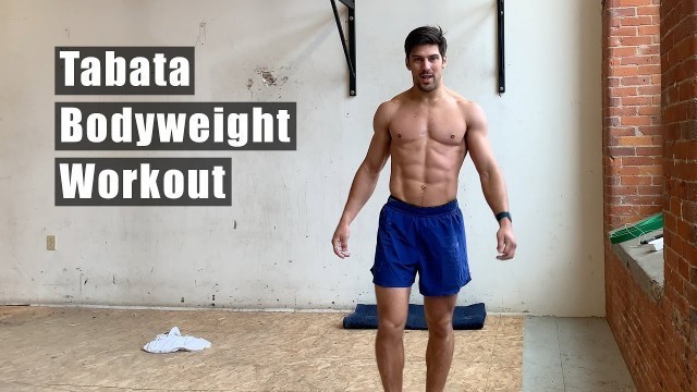'DAY 8 | Home Tabata Workouts - BODYWEIGHT WORKOUT w/ Ash'