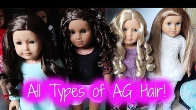 How to Care for All Types of American Girl Doll Hair!