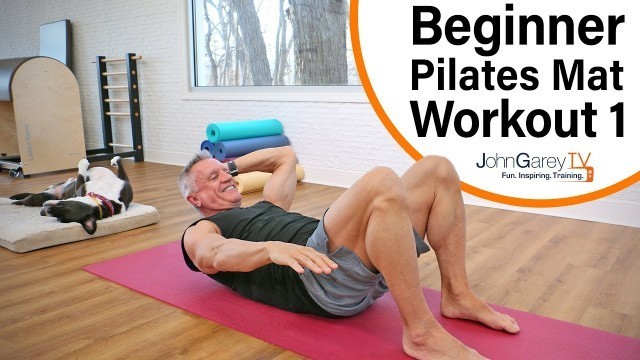 'Beginner Pilates Mat Workout - 15 Minute'