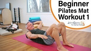 'Beginner Pilates Mat Workout - 15 Minute'