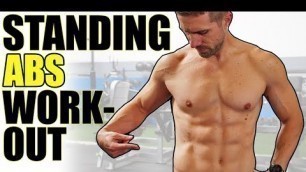 10 MINUTE STANDING ABS ROUTINE | Strong Six Pack Core Workout