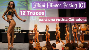 '♡ Bikini Fitness Posing 101 ♡ 12 Trucos para una rutina Ganadora'