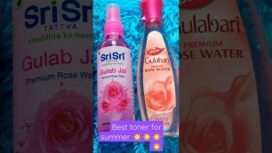 'Toner for summer ☀️☀️/  toner for all skin types / Chandigarh Beauty Channel #shorts'