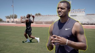 'QB Drills w/ Deshaun Watson to Improve Footwork & Throwing!'