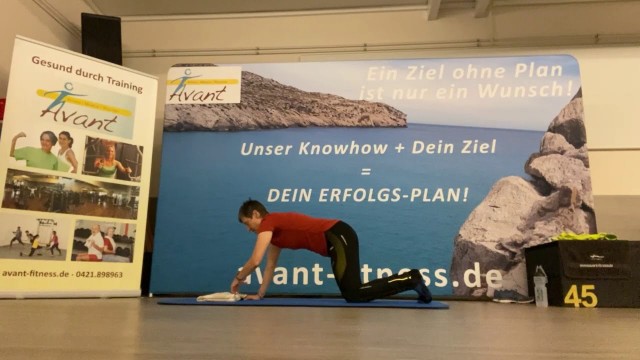 'Avant fitness & more Bremen Rumpfstabi mit Claudia Livestream'