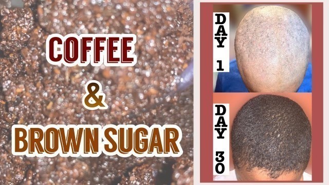 DIY DEEP SCALP SCRUB | ONE MONTH BIG CHOP UPDATE