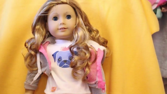 How to care for American Girl doll with curly hair!!