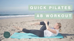 'Quick Pilates Ab Workout'