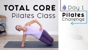 'Core Pilates Workout for Beginners | 7 Day At Home Pilates Workout Challenge'