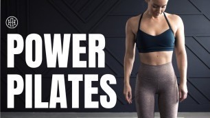 'POWER Pilates Workout // HIIT Fusion'