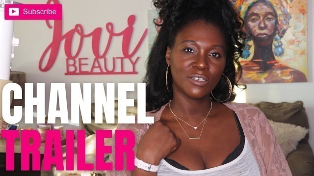 'Jovi Beauty Channel Trailer'