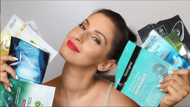 'Αξιολογούμε γνώστες μάσκες προσώπου||Beauty masks review||Dimitra\'s beauty channel'