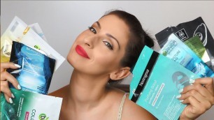 'Αξιολογούμε γνώστες μάσκες προσώπου||Beauty masks review||Dimitra\'s beauty channel'