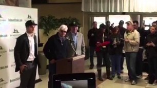 Baffert on American Pharoah's Belmont Workout