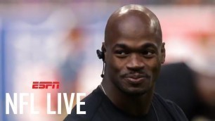 Adrian Peterson on workouts, his health and potential NFL landing spots | NFL Live | ESPN