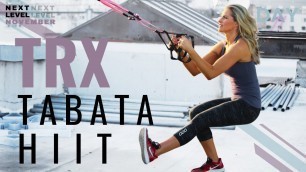 '25 Minute TRX Suspension Training Tabata HIIT Workout'