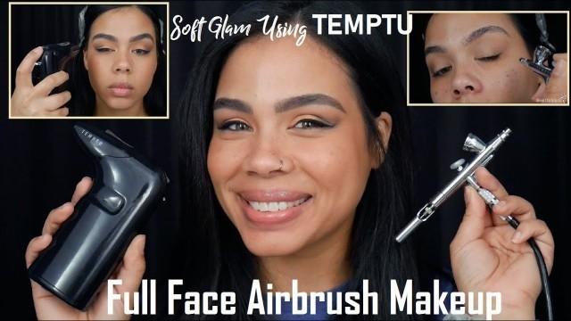 Full Face Airbrush Makeup Using Temptu - Soft Glam Look| IHeartAirbrush