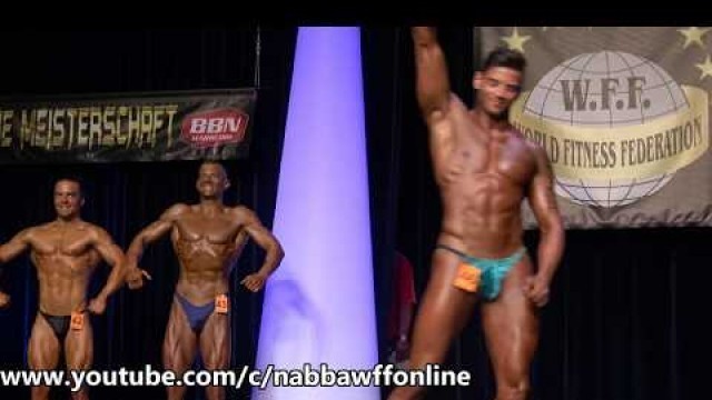 'Jason Flechner – Competitor No 46 – Männer Fitness - WFF Germany 2017'