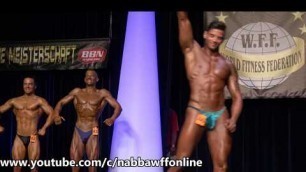 'Jason Flechner – Competitor No 46 – Männer Fitness - WFF Germany 2017'