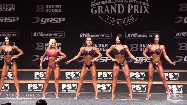 'Bikini Fitness Overall Winner - Agne Kiviselg from Estonia - Sweden Grand Prix 2019'