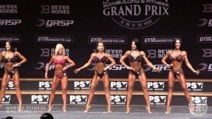 'Bikini Fitness Overall Winner - Agne Kiviselg from Estonia - Sweden Grand Prix 2019'