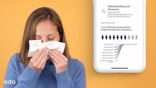 Läuft deine Nase? - Ada deine Gesundheitshelferin #tellAda