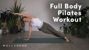 '15 Minute Full Body Mat Pilates Workout for All Levels with @Go Chlo Pilates| Good Moves | Well+Good'