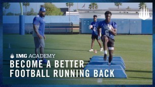 '3 Football Drills to Become a Better Running Back'