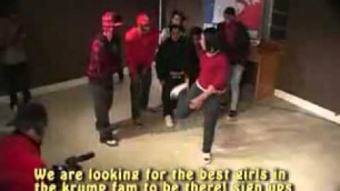 'Girl StreetBully, Girl Crush, BritxBrat at the Krump Zone'