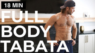 'TABATA FULL BODY WORKOUT NO EQUIPMENT | FAT BURNING WORKOUT |  NO EQUIPMENT FULL BODY WORKOUT'