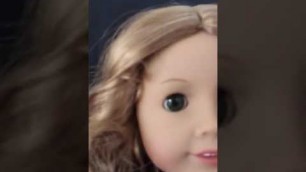 Care for a curly haired AG doll