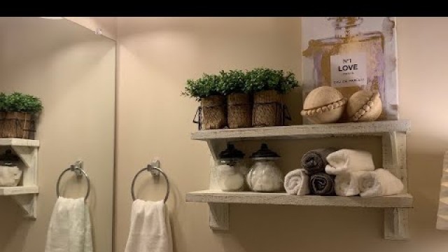 BATHROOM REFRESH | DECORATE WITH ME | DECORATING MY BATHROOM | BATHROOM DECOR |BATHROOM ACCESSORIES