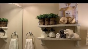 BATHROOM REFRESH | DECORATE WITH ME | DECORATING MY BATHROOM | BATHROOM DECOR |BATHROOM ACCESSORIES