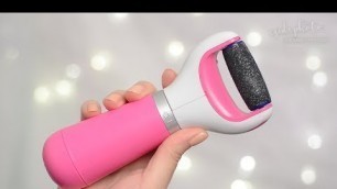 Amope Pedi Perfect Electronic Foot File with Diamond Crystals Review & Demo | CORRIE V
