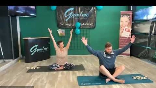 'Sonntagsspecial Yoga für Männer mit Simone und Niclas am 18.04.21 um 11Uhr via Zoom'