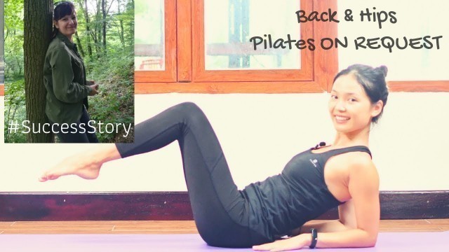 'Success Story | Back & Hips Strengthening Pilates Workout With Hannah | #PilatesOnRequest'