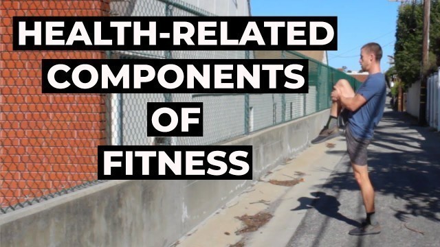 'Types of Exercise for your Health | Health-Related Components of Fitness'