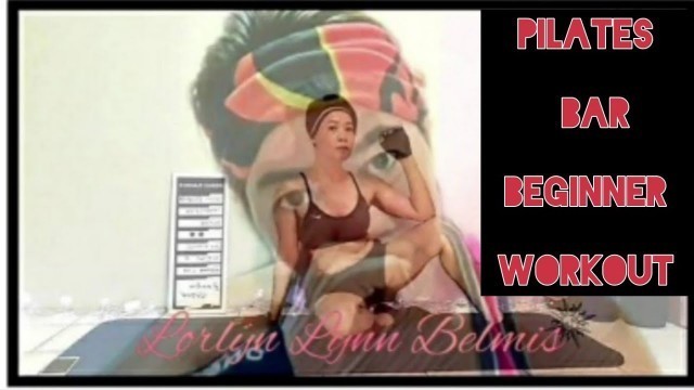 'STANDING PILATES BAR WORKOUT for BEGINNER/SELF_MOTIVATION/HOMEWORKOUT'