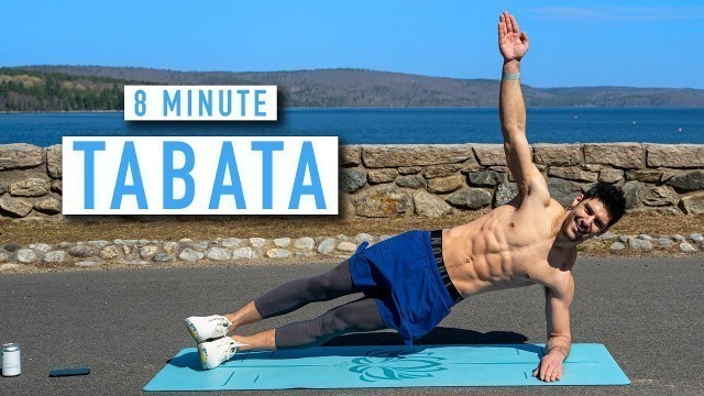 '8 MINUTE TABATA WORKOUT - Full-Body - No Equipment (w/ Ash Crawford)'