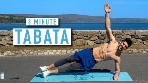 '8 MINUTE TABATA WORKOUT - Full-Body - No Equipment (w/ Ash Crawford)'