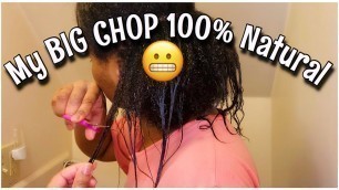 Natural Hair Big Chop | 1 Year Post Transitioning from Heat Damage!!!