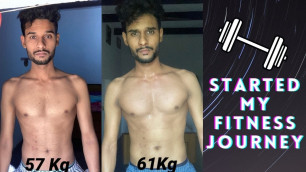 'My fitness journey from skinny to fit | Skinny to Fit | natural body transformation | gym motivation'