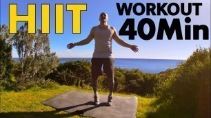 'Hiit 40 min full body workout / Tabata 40 10'