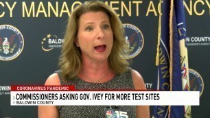 Baldwin Co. Commissioners ask governor, ADPH for more COVID-19 testing sites - NBC 15 WPMI