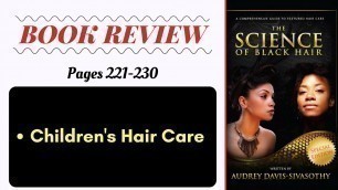 Science Black Hair Pages 221-230: Children's Natural Haircare (Book Review)