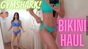 'GYMSHARK BIKINI HAUL ASHLEY GAITA  sexy strong fitness  2021'