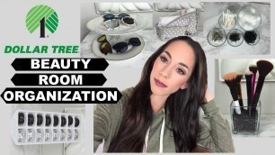 DOLLAR STORE BEAUTY ROOM ORGANIZING IDEAS
